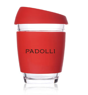 Padolli Tasse réutilisable Rouge 12 Oz Reusable Red Mug